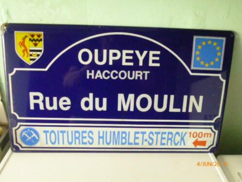 Ancienne Plaque ?mailler