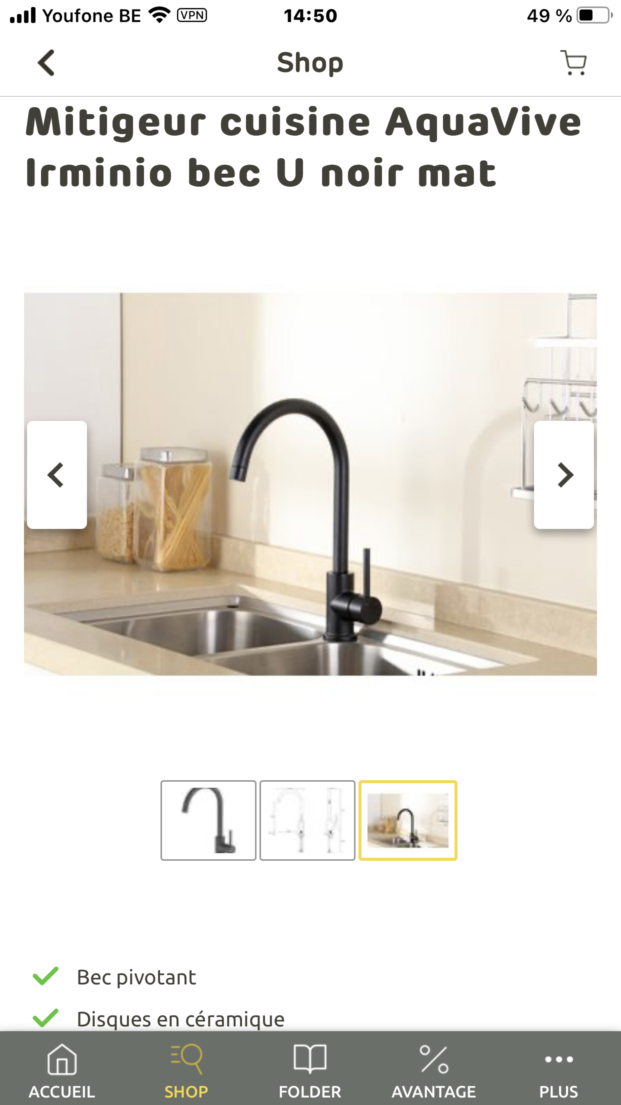 robinet mitigeur pour cuisine