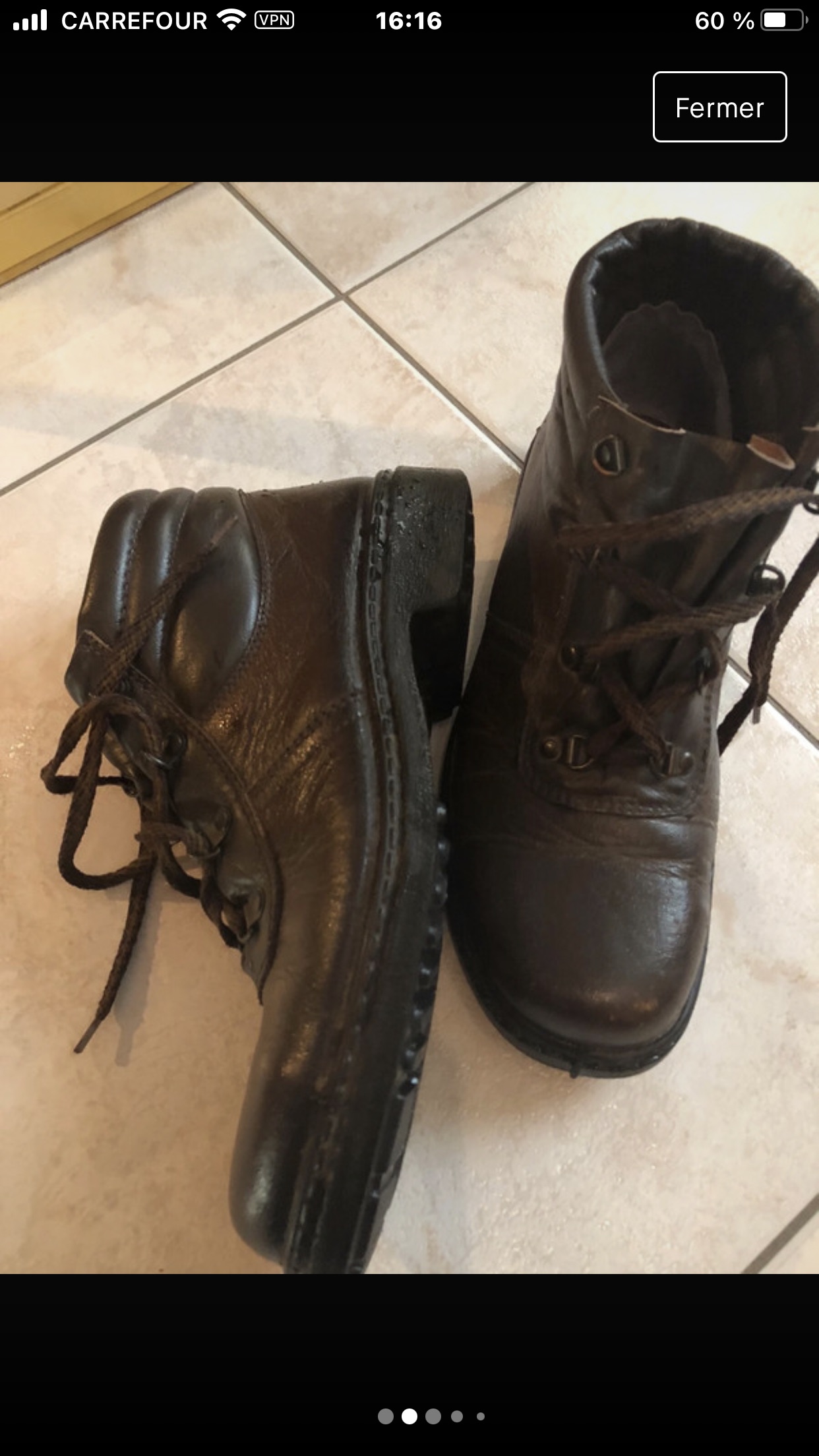 Bottines de travail de randonnée de sport