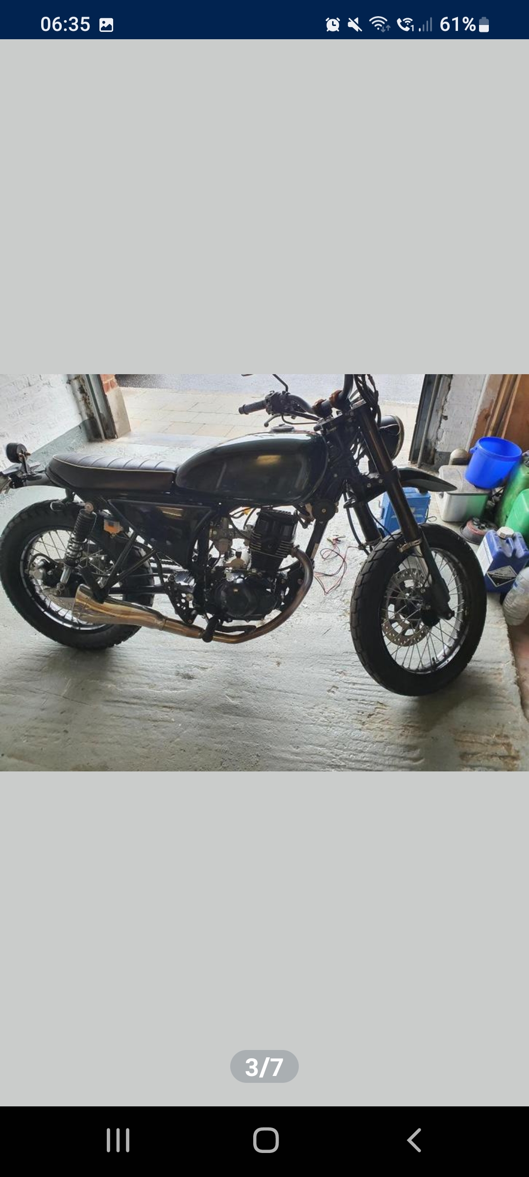 Masai scrambler 125cc 2400km 1600€