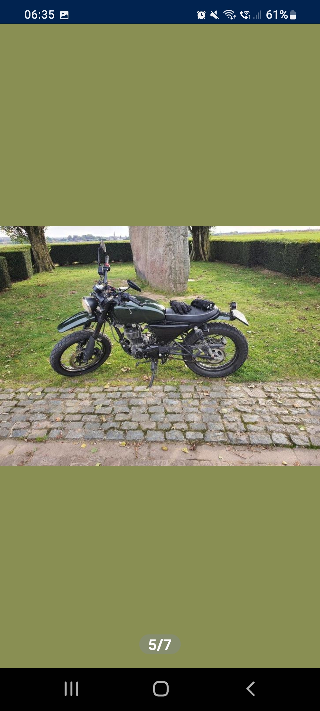 Masai scrambler 125cc 2400km 1600€