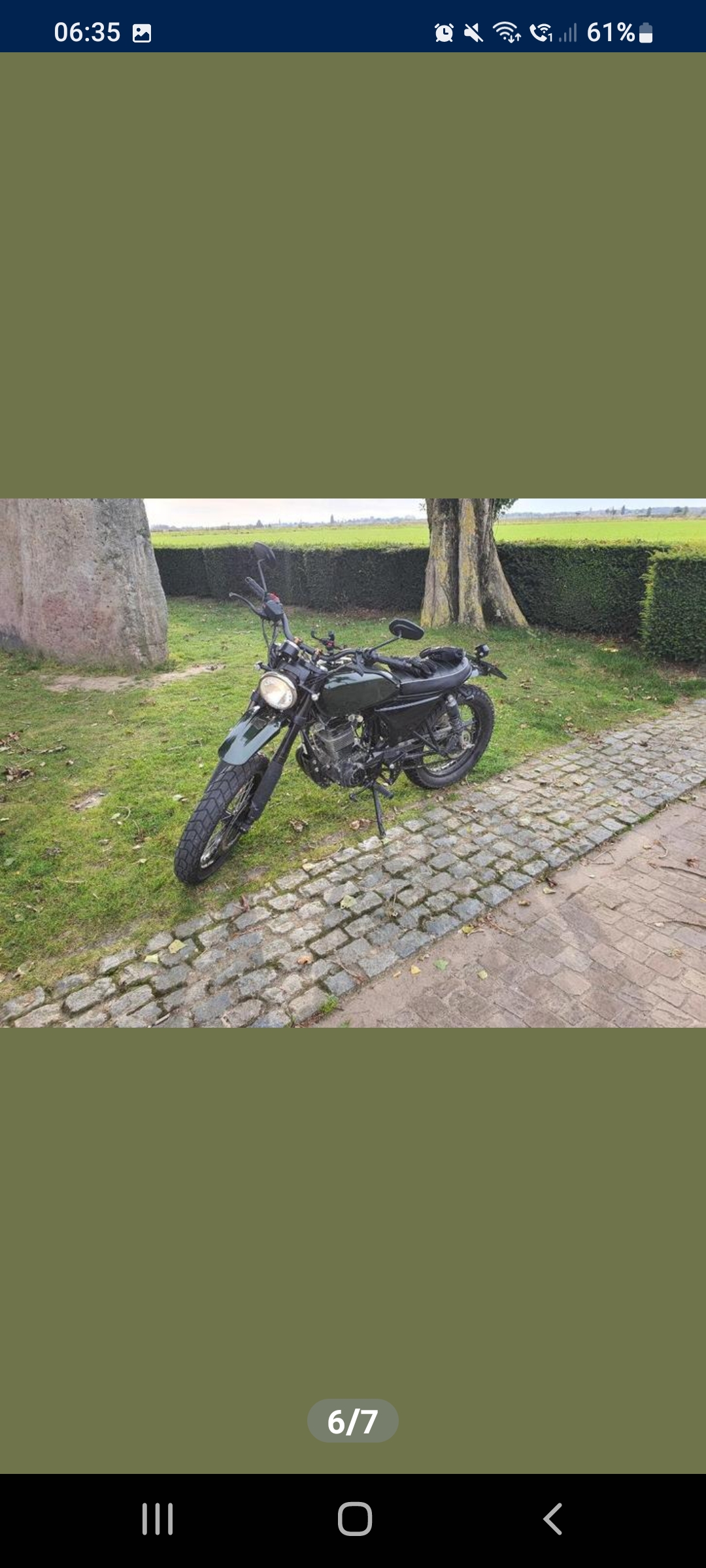 Masai scrambler 125cc 2400km 1600€