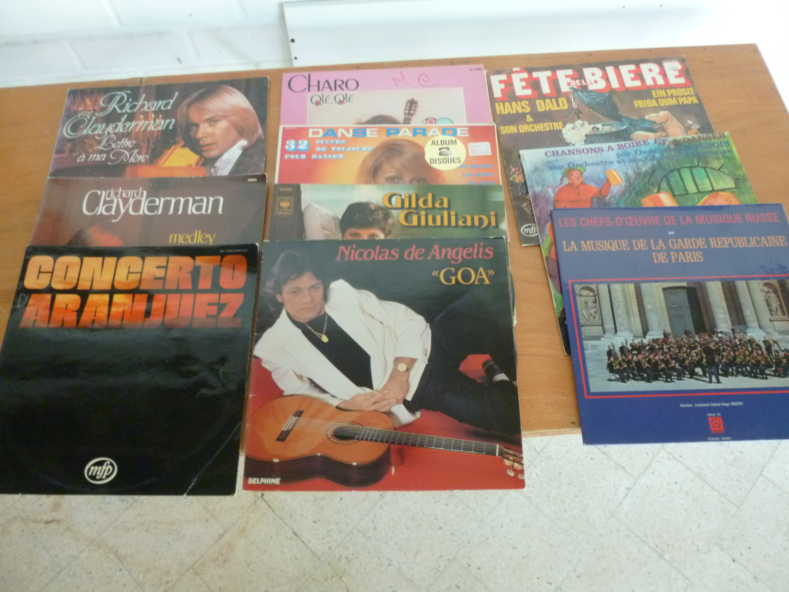 LOT DE VINYLS 33 tours