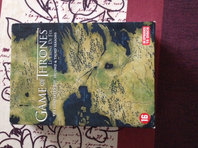 coffret DVD game of thrones