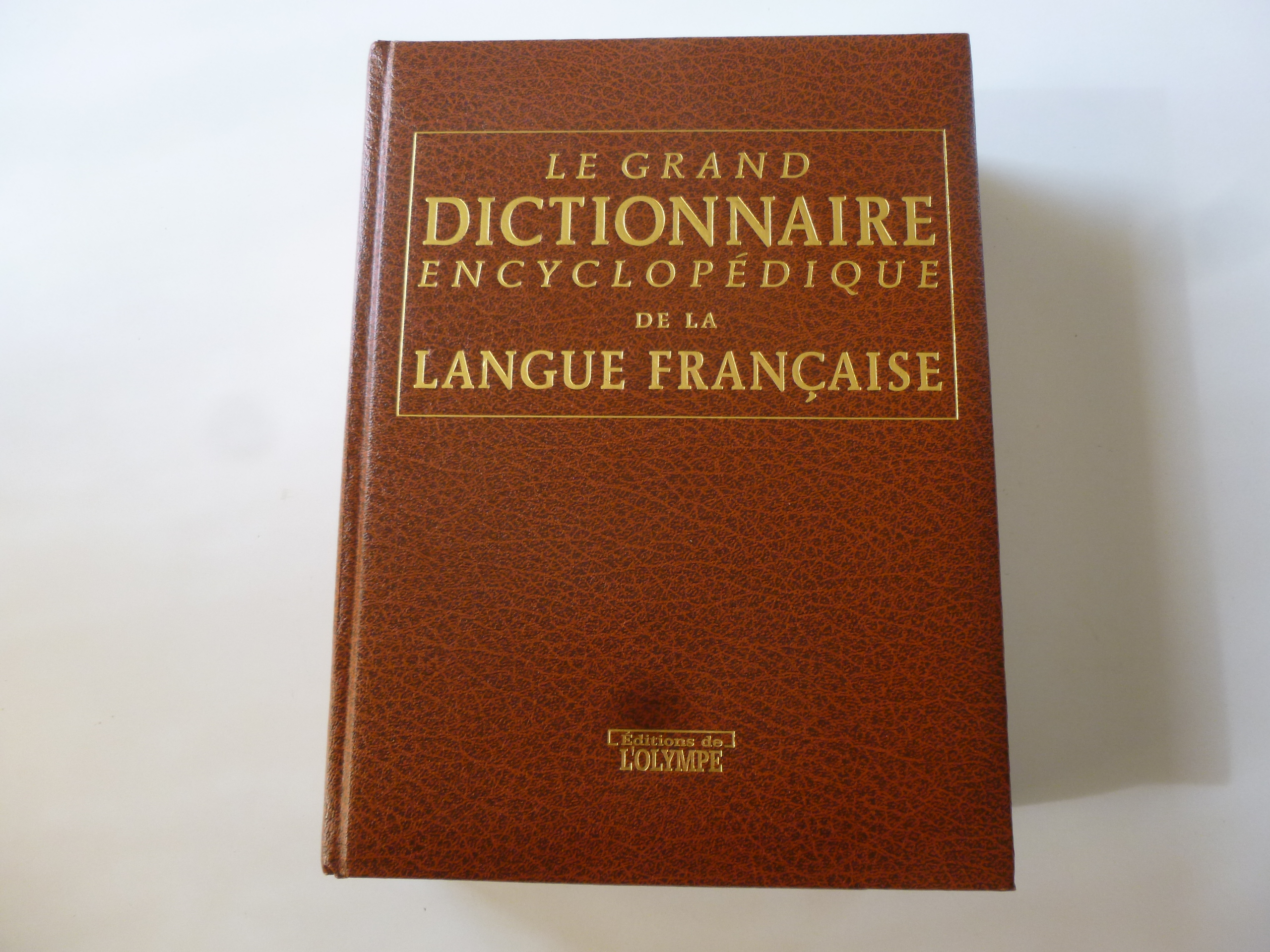LE GRAND DICTIONNAIRE ENCYCLOPEDIQUE DE LA LANGUE FRANCAISE