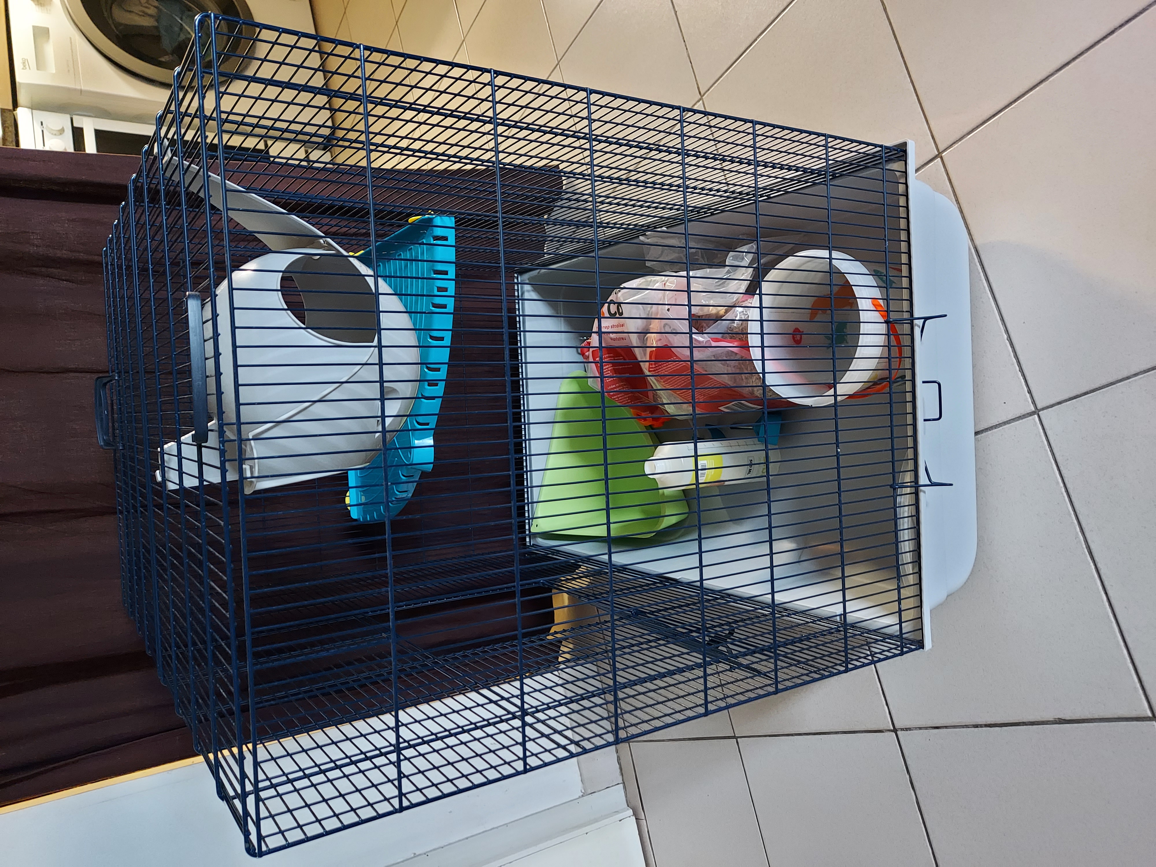 Cage spacieuse pour rongeurs